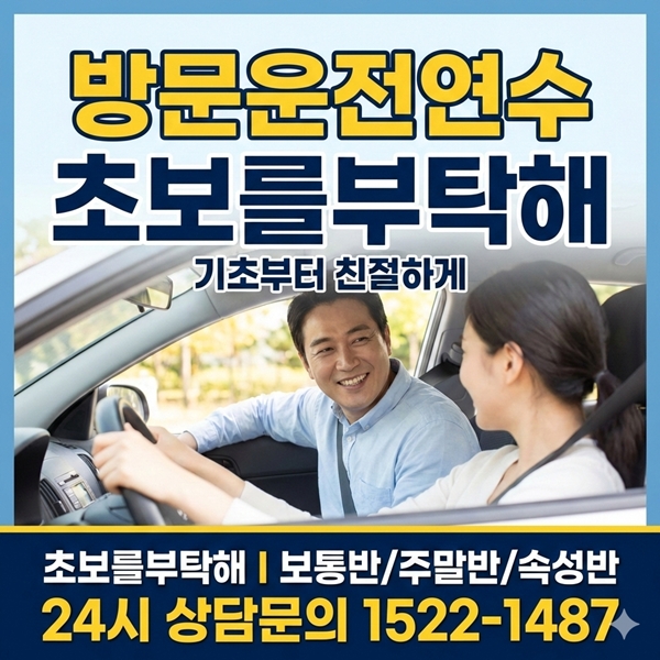 일산운전연수 초보를부탁해
